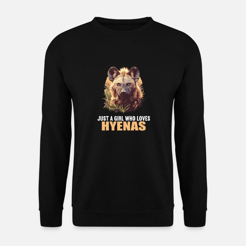 Hyänen Hyäne - Unisex Pullover - Schwarz