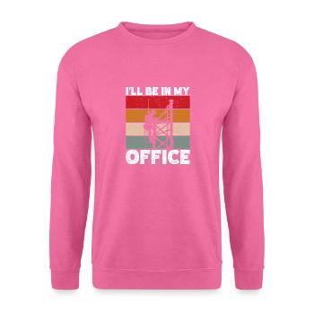 Industriekletterer Tower Climber Industrieklettern - Unisex Pullover - Pink - Vorne