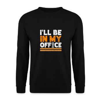 Industrial Climbers Tower Climbers Industrial Climbing - Unisex Sweatshirt - black - Front - Alina (178cm) & Michal (187cm)