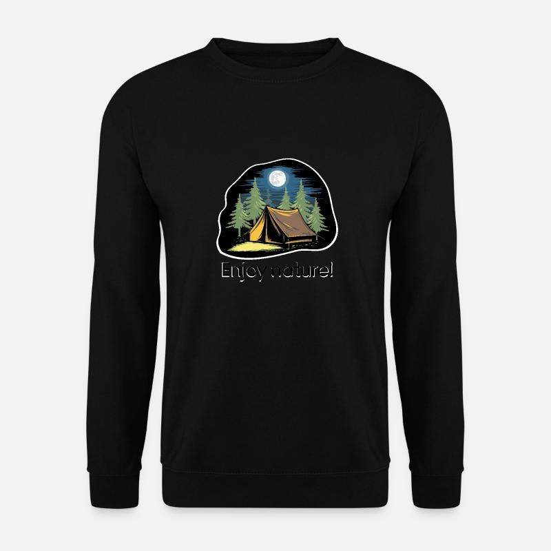 TENTES DANS LES BOIS - Sweat-shirt Unisexe - noir