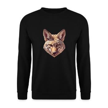 Chacals Chacal - Sweat-shirt Unisexe - noir - Devant - Alina (178cm) & Michal (187cm)