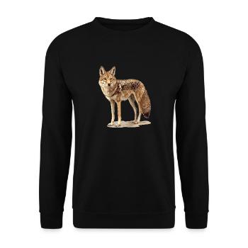Chacals Chacal - Sweat-shirt Unisexe - noir - Devant - Alina (178cm) & Michal (187cm)
