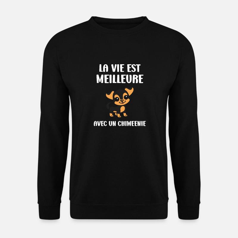 Chiweenie - Unisex Sweatshirt - black