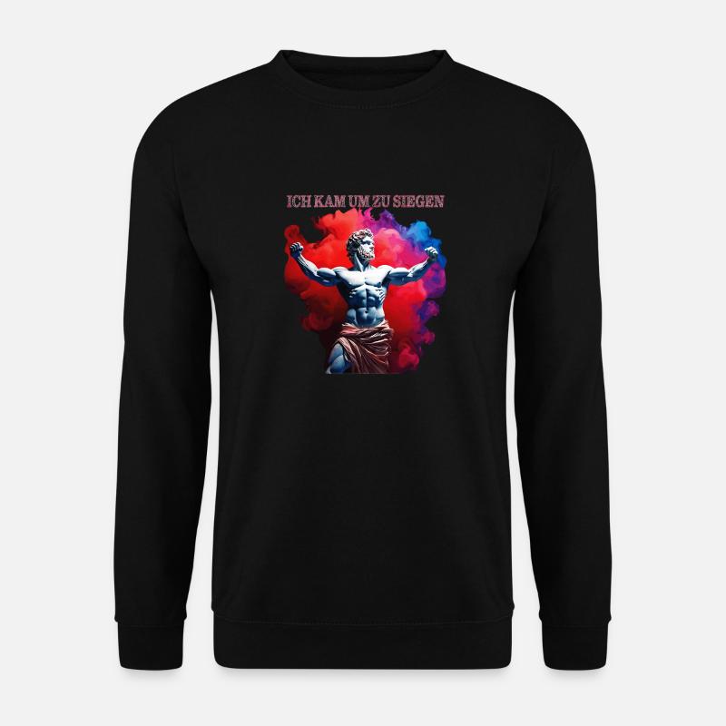 I CAME TO WIN - Unisex Sweatshirt - black