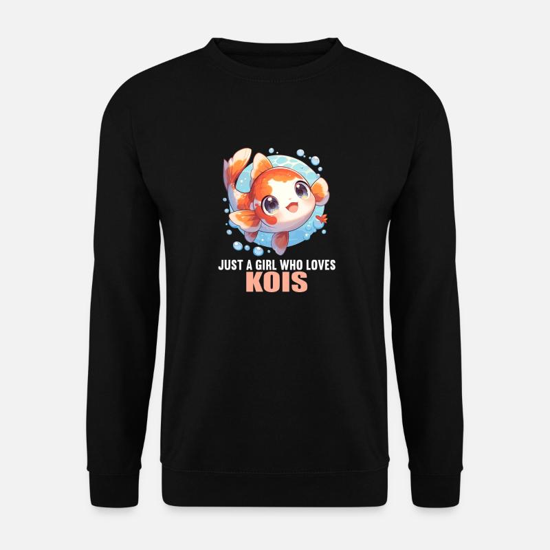 Kois Koi Karpfen - Unisex Pullover - Schwarz