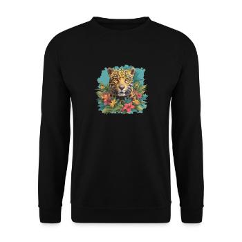 Jaguars Jaguar - Sweat-shirt Unisexe - noir - Devant - Alina (178cm) & Michal (187cm)