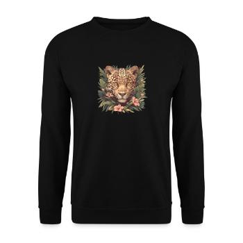 Jaguars Jaguar - Sweat-shirt Unisexe - noir - Devant - Alina (178cm) & Michal (187cm)