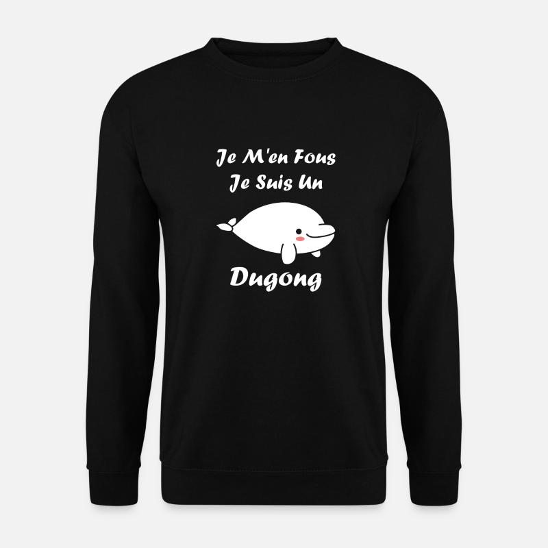 Dugong - Unisex Pullover - Schwarz