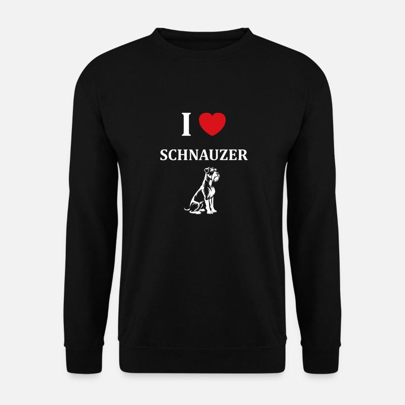Schnauzer - Unisex Sweatshirt - black