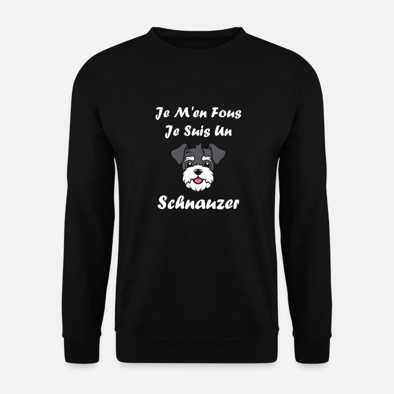 Schnauzer - Unisex Pullover - Schwarz