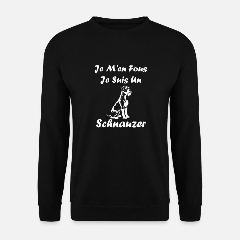 Schnauzer - Unisex Pullover - Schwarz