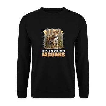 Jaguars Jaguar - Sweat-shirt Unisexe - noir - Devant - Alina (178cm) & Michal (187cm)