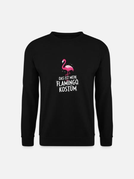 This is my flamingo costume - Unisex Sweatshirt - black