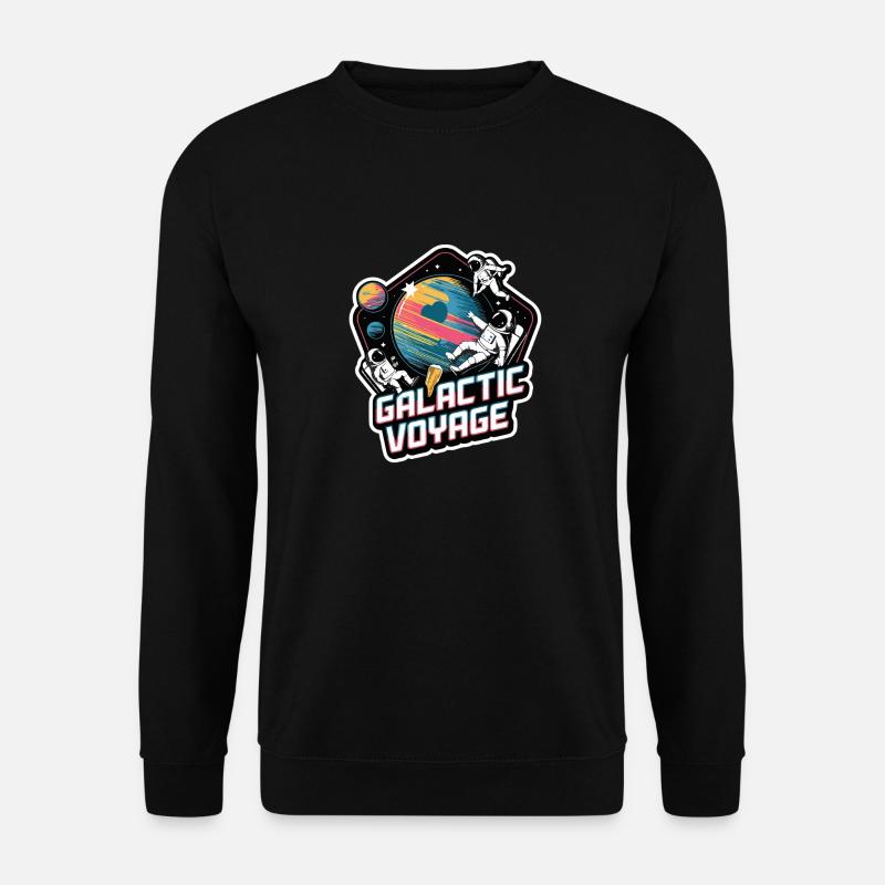 GALAKTISCHE REISE - Unisex Pullover - Schwarz