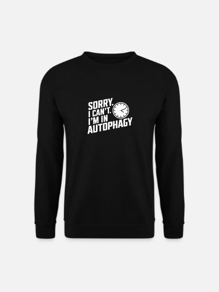 Intermittent fasting Intermittent fasting - Unisex Sweatshirt - black