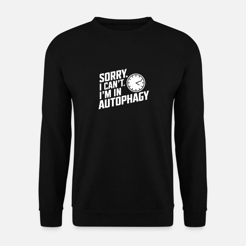 Intermittent fasting Intermittent fasting - Unisex Sweatshirt - black