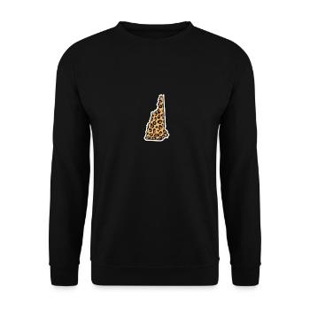 Nevada Imprimé léopard États-Unis État américain - Sweat-shirt Unisexe - noir - Devant - Alina (178cm) & Michal (187cm)