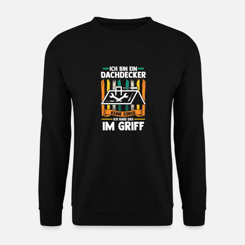 Maître Couvreur Couvreur - Sweat-shirt Unisexe - noir