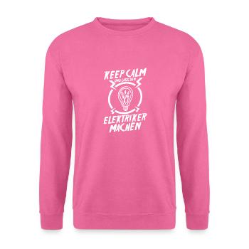 Master Electrician Electrical Engineer Electrician - Unisex Sweatshirt - pink - Front