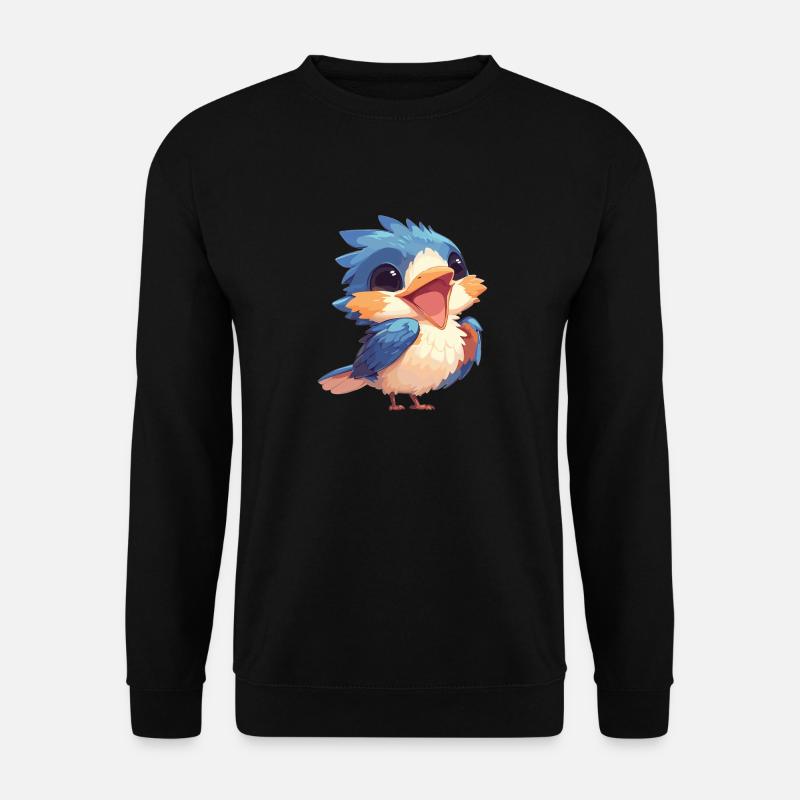 Eisvögel Eisvogel - Unisex Pullover - Schwarz