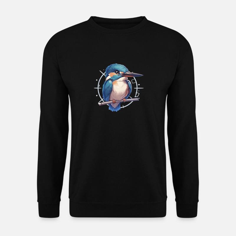 Eisvögel Eisvogel - Unisex Pullover - Schwarz