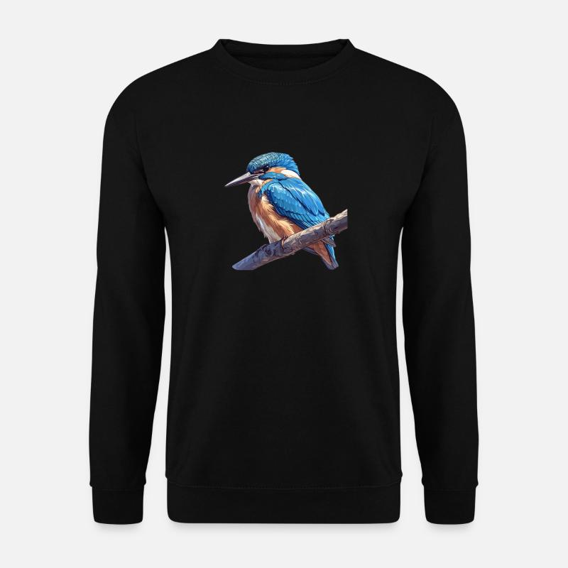 Eisvögel Eisvogel - Unisex Pullover - Schwarz