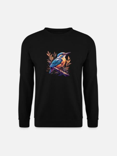 Martin pescatore Martin pescatore - Felpa unisex - nero