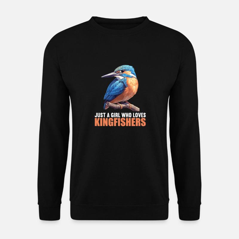 Eisvögel Eisvogel - Unisex Pullover - Schwarz