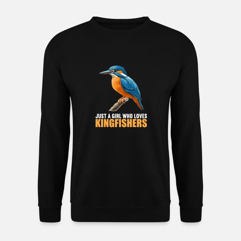 Eisvögel Eisvogel - Unisex Pullover - Schwarz
