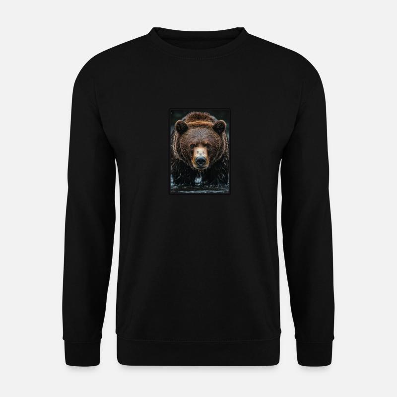 Kodiak Bear Kodiak Bear - Unisex Sweatshirt - black
