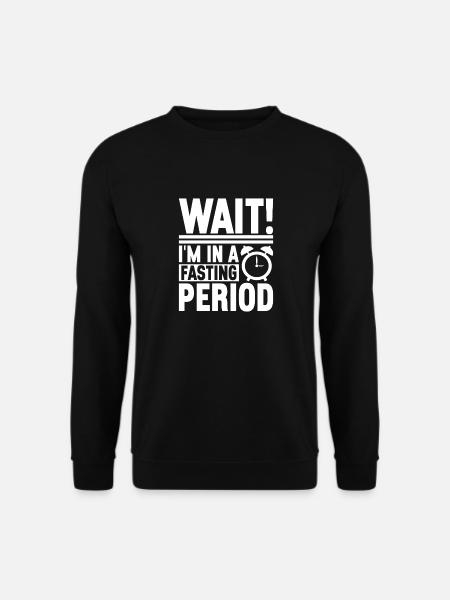 Intermittent fasting Intermittent fasting - Unisex Sweatshirt - black