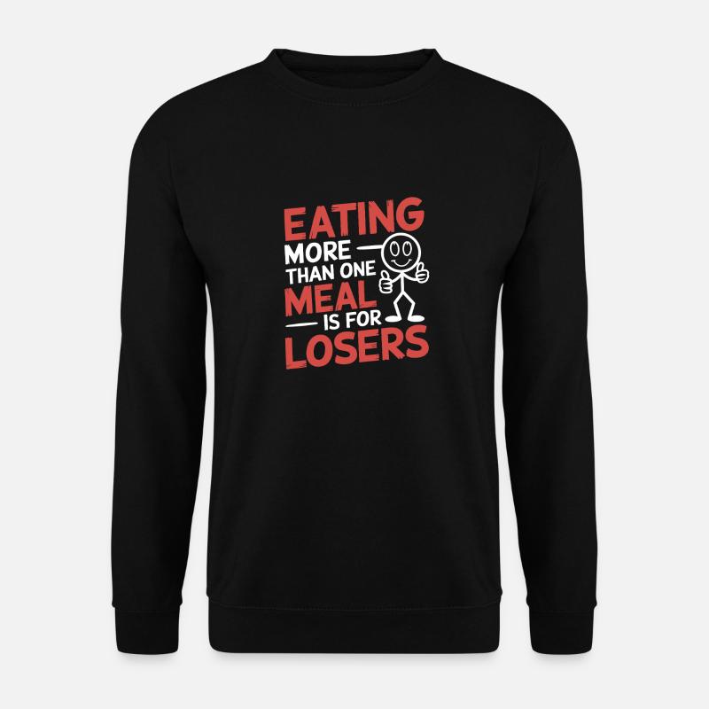 Intermittent fasting Intermittent fasting - Unisex Sweatshirt - black