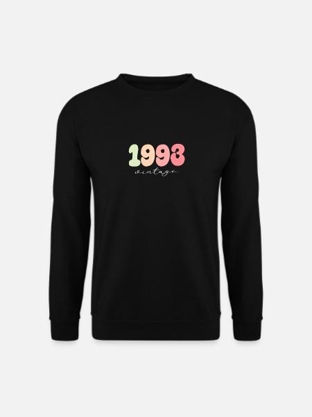 Year of birth 1993 - Unisex Sweatshirt - black