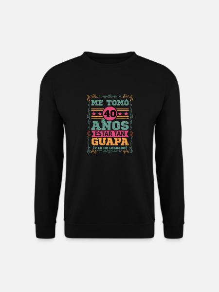 40 Years Fabulous: Birthday Clothing & Accessories - Unisex Sweatshirt - black