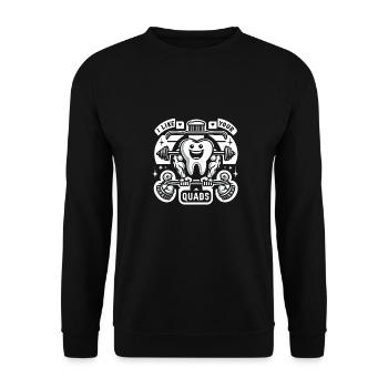I Like Your Quads 16 - Unisex Pullover - Schwarz - Vorne - Alina (178cm) & Michal (187cm)