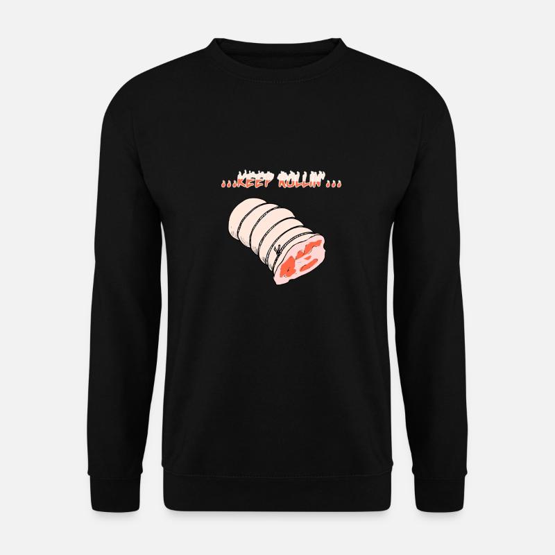 Rolled roast - Unisex Sweatshirt - black