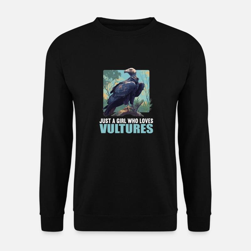 Vulture Geier - Unisex Pullover - Schwarz