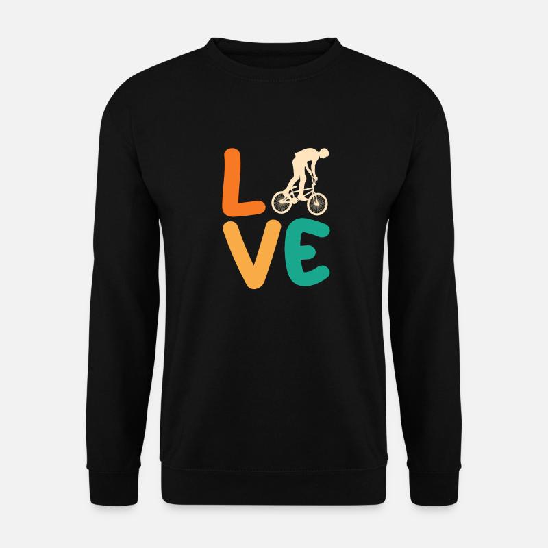Vélo VTT - Sweat-shirt Unisexe - noir