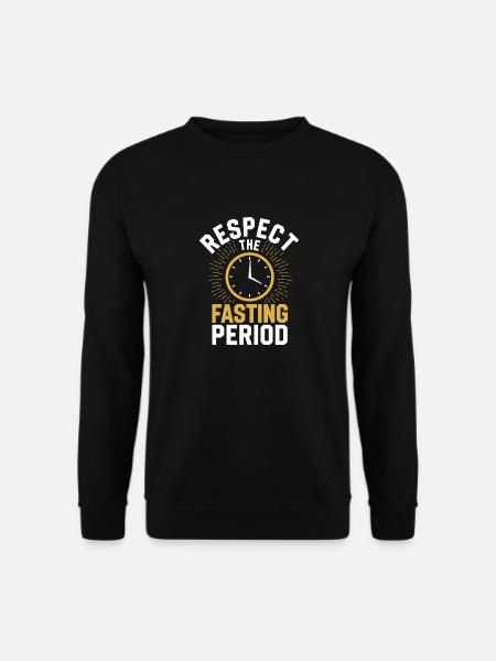 Intermittent fasting Intermittent fasting - Unisex Sweatshirt - black