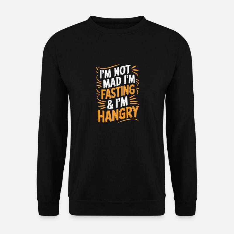 Intermittent fasting Intermittent fasting - Unisex Sweatshirt - black