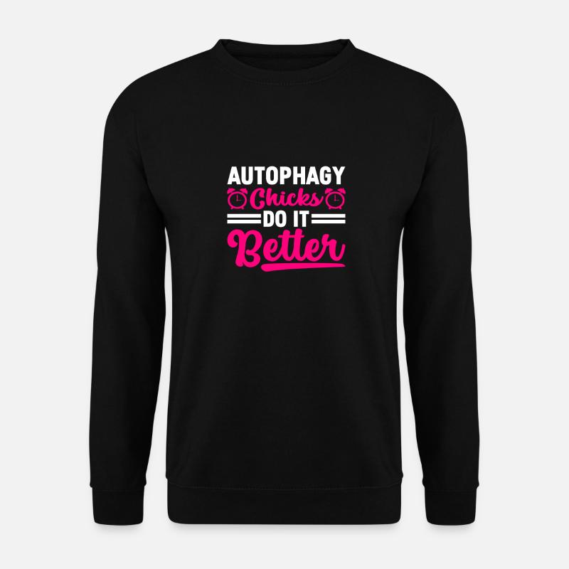Intermittent fasting Intermittent fasting - Unisex Sweatshirt - black