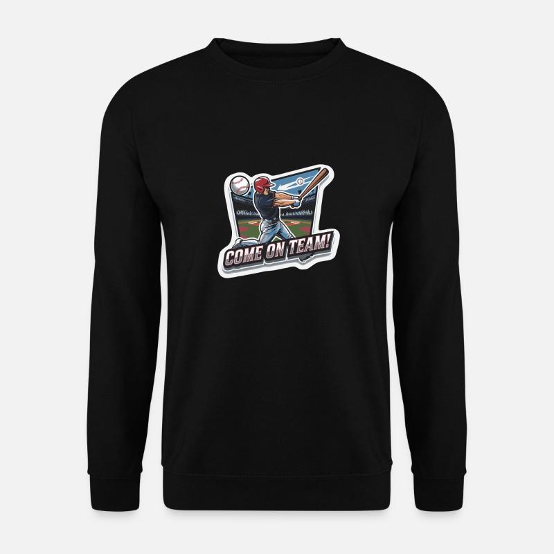 BASEBALL - Unisex Pullover - Schwarz