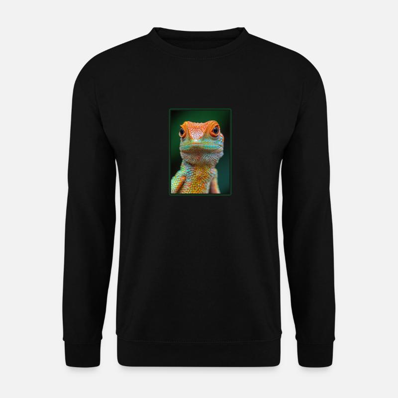 Eidechsen Eidechse - Unisex Pullover - Schwarz