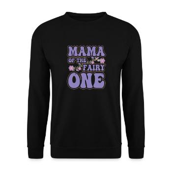 Maman de la fée Une - Sweat-shirt Unisexe - noir - Devant - Alina (178cm) & Michal (187cm)