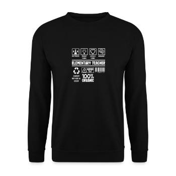 Grundschullehrerin Multitasking Problemlösung - Unisex Pullover - Schwarz - Vorne - Alina (178cm) & Michal (187cm)