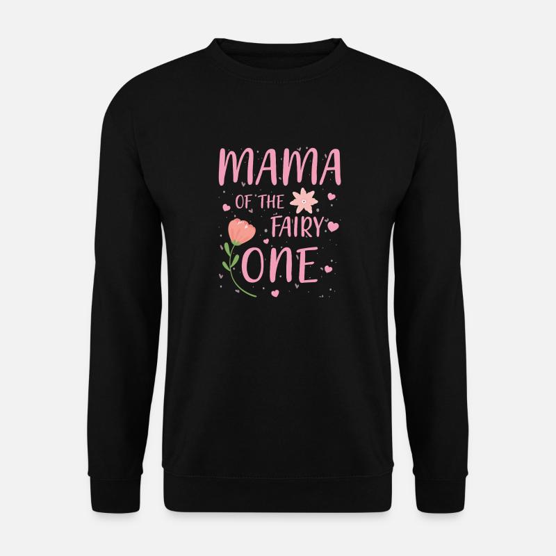Maman de la fée Une - Sweat-shirt Unisexe - noir
