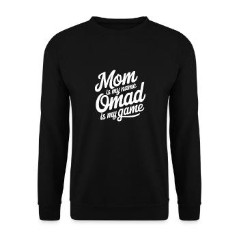 Intermittent fasting Intermittent fasting - Unisex Sweatshirt - black - Front - Alina (178cm) & Michal (187cm)