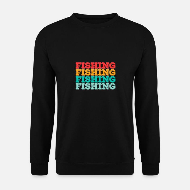 Fishing - Unisex Sweatshirt - black