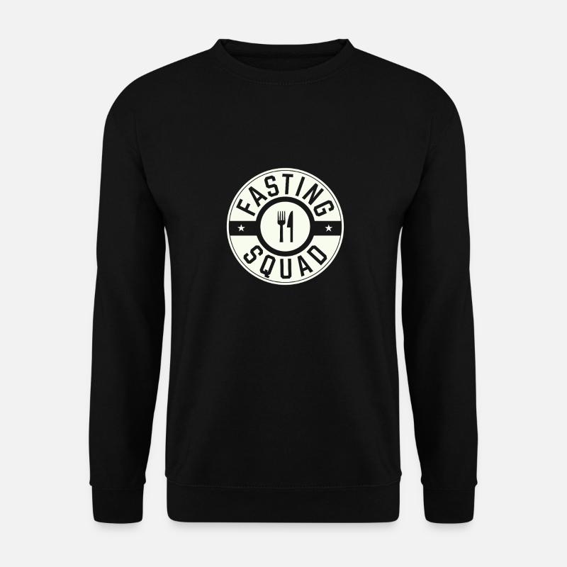 Jeûne intermittent Jeûne intermittent - Sweat-shirt Unisexe - noir