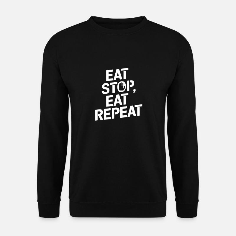 Jeûne intermittent Jeûne intermittent - Sweat-shirt Unisexe - noir